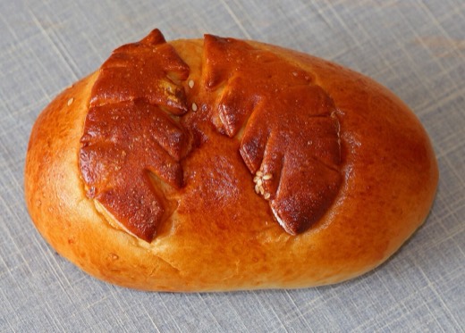 Кулебяка с капустой и грибами