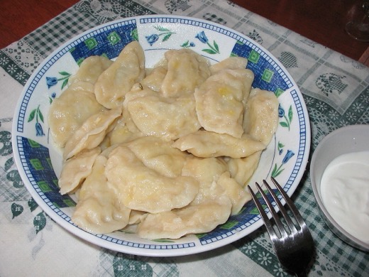 Вареники с картошкой и луком